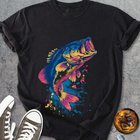 Neon Strike Bass - Vintage Heavyweight Tee