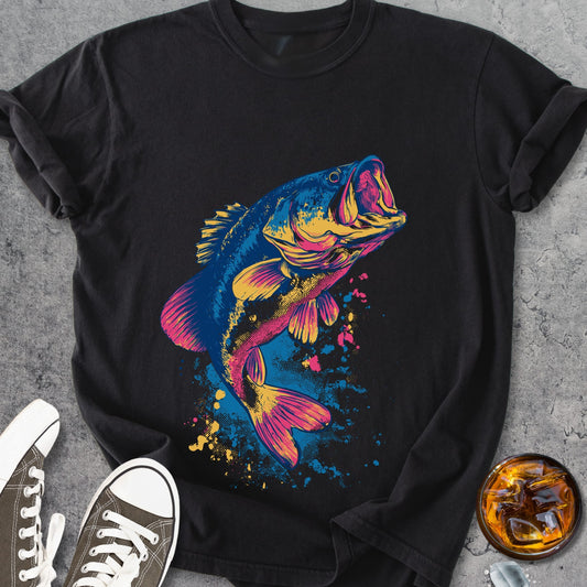 Neon Strike Bass - Premium Heavyweight Tee