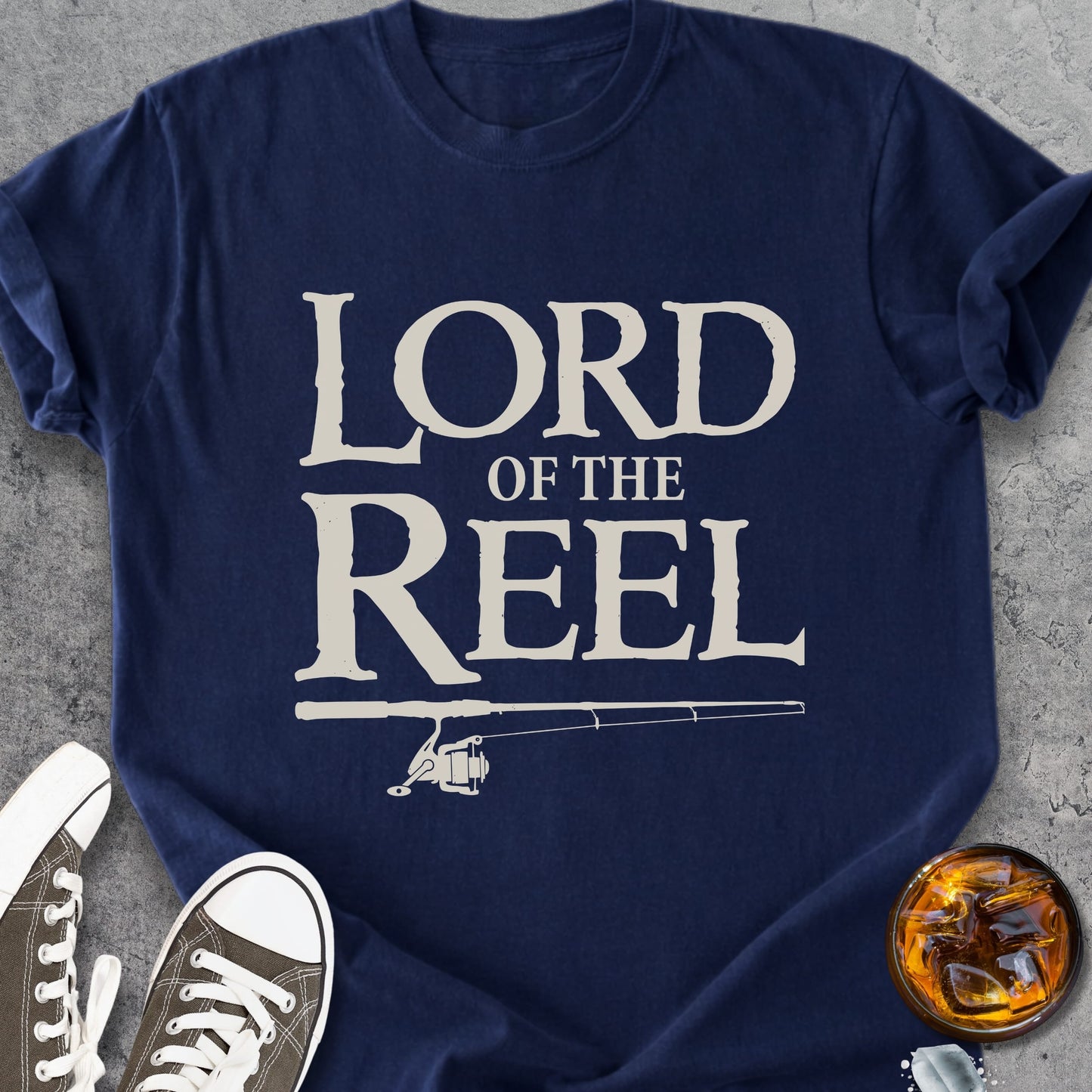 Lord Of The Reel - Premium Heavyweight Tee