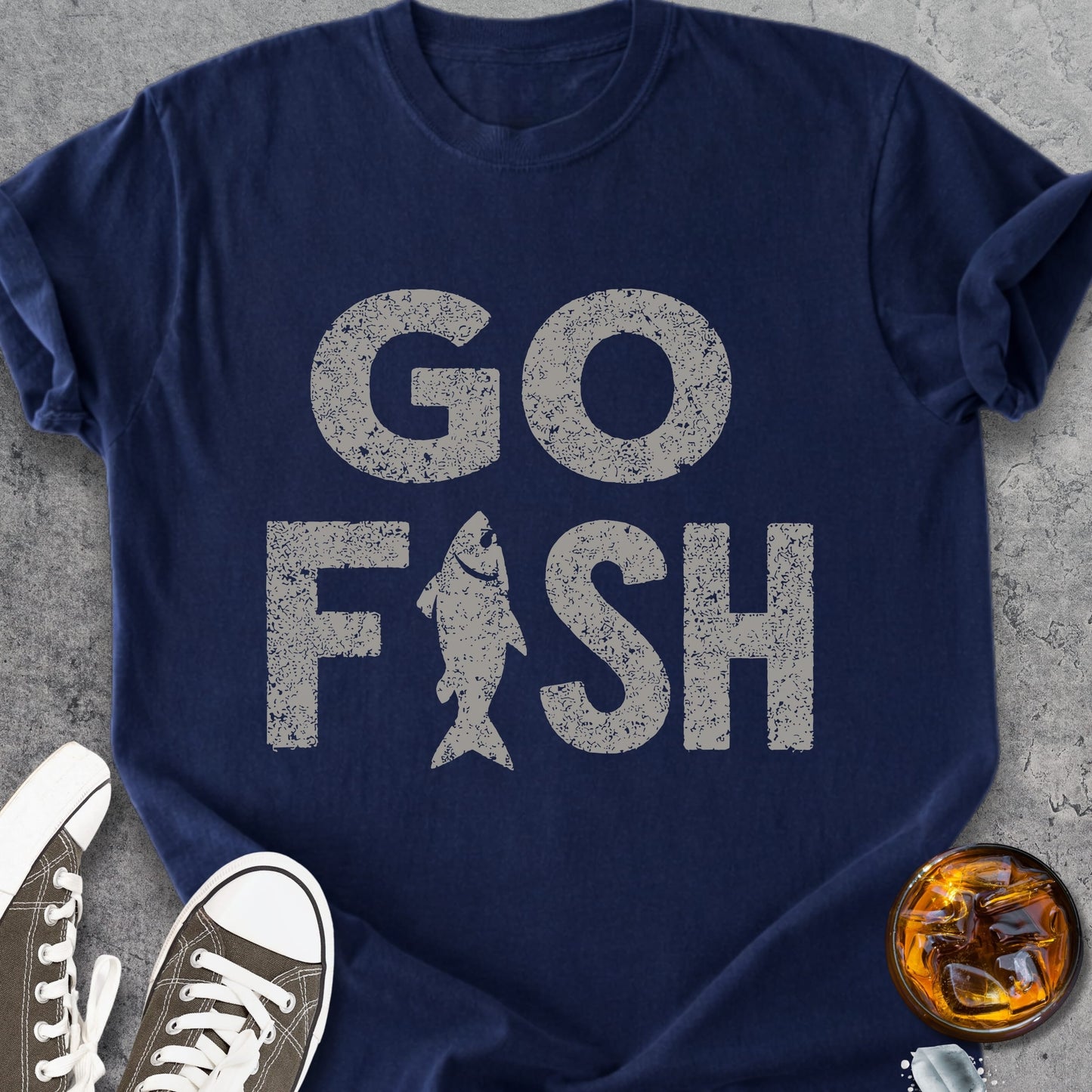 Go Fish - Premium Heavyweight Tee