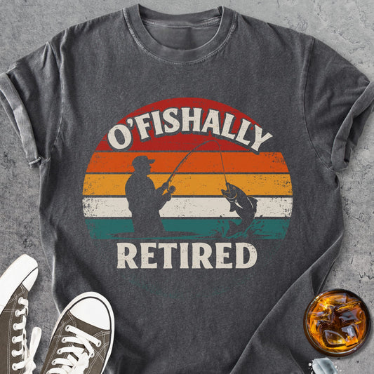 O'Fishally Retired - Vintage Heavyweight Tee