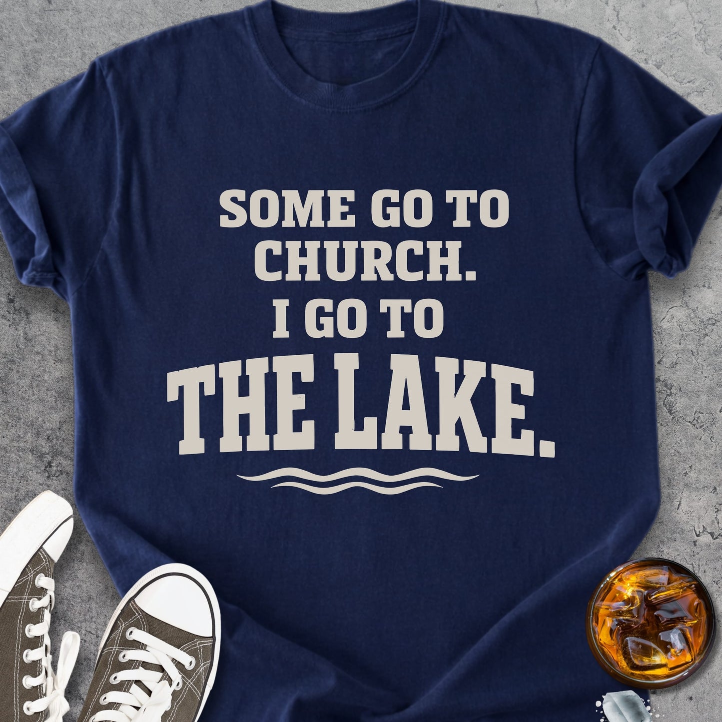 Some Go To Church... - Vintage Heavyweight Tee