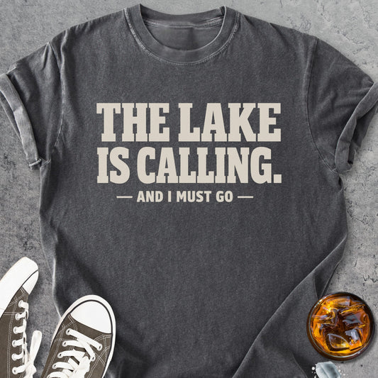 The Lake Is Calling - Vintage Heavyweight Tee