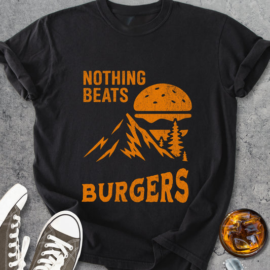 Nothing Beats Burgers - Vintage Heavyweight Tee