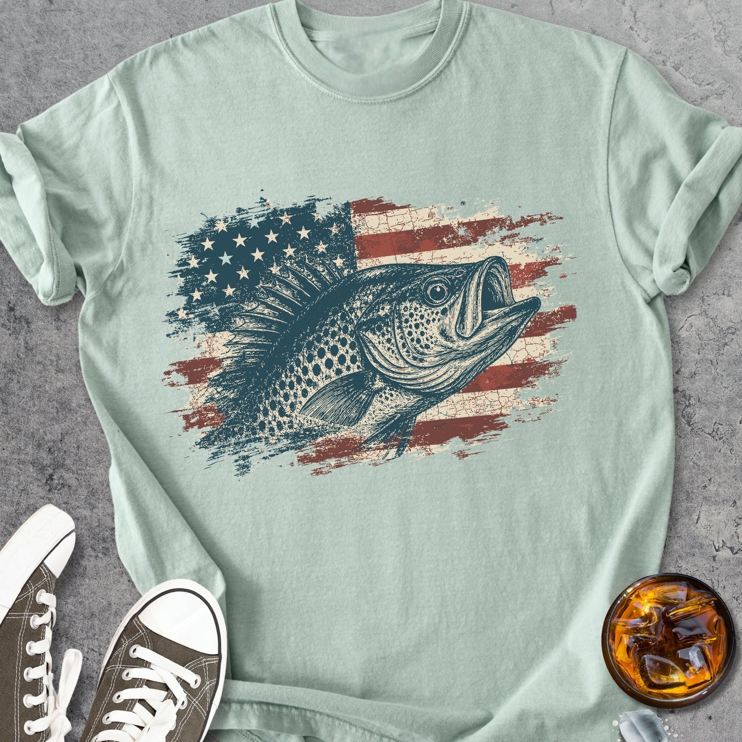 American Crappie - Vintage Heavyweight Tee