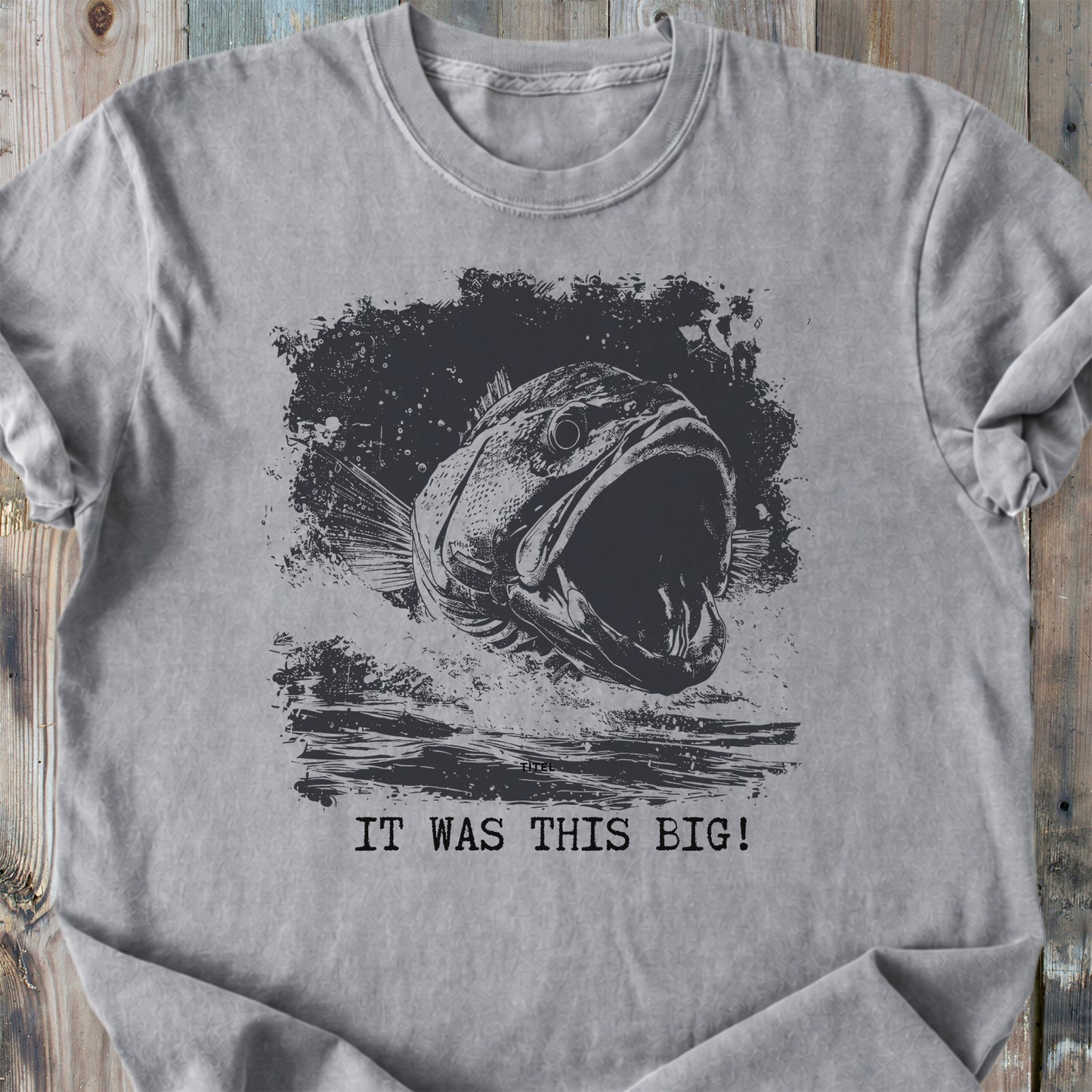 It Was This Big - Premium Heavyweight Tee