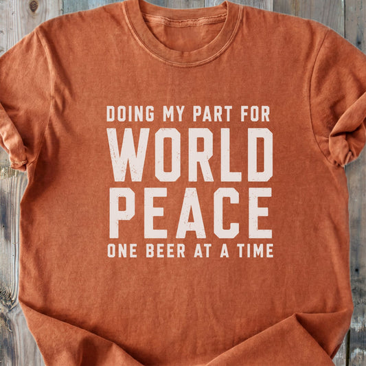 World Peace - Premium Heavyweight Tee