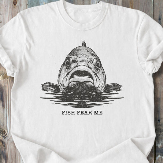 Fish Fear Me - Premium Heavyweight Tee