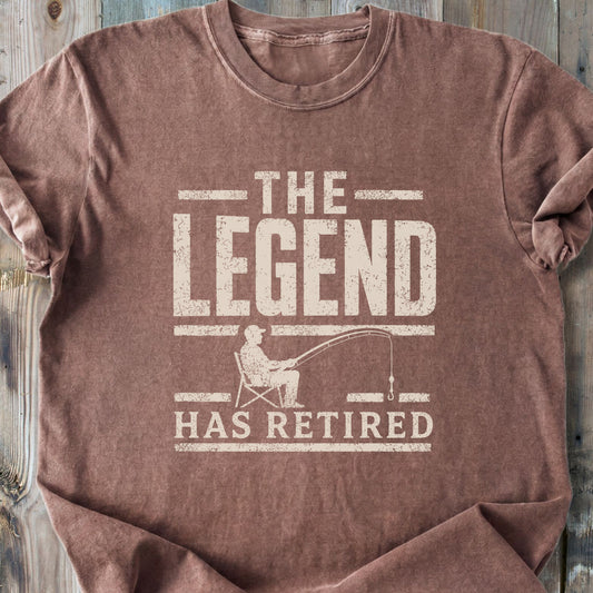 The Legend Has Retired - Premium Heavyweight Tee