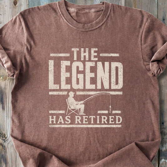 The Legend Has Retired - Premium Heavyweight Tee