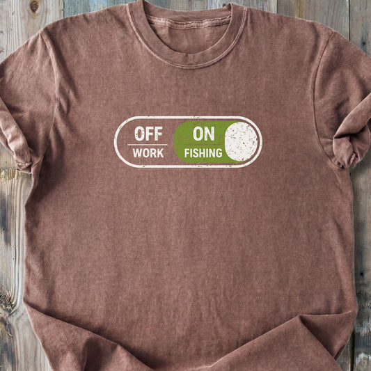 Fishing Mode On - Premium Heavyweight Tee