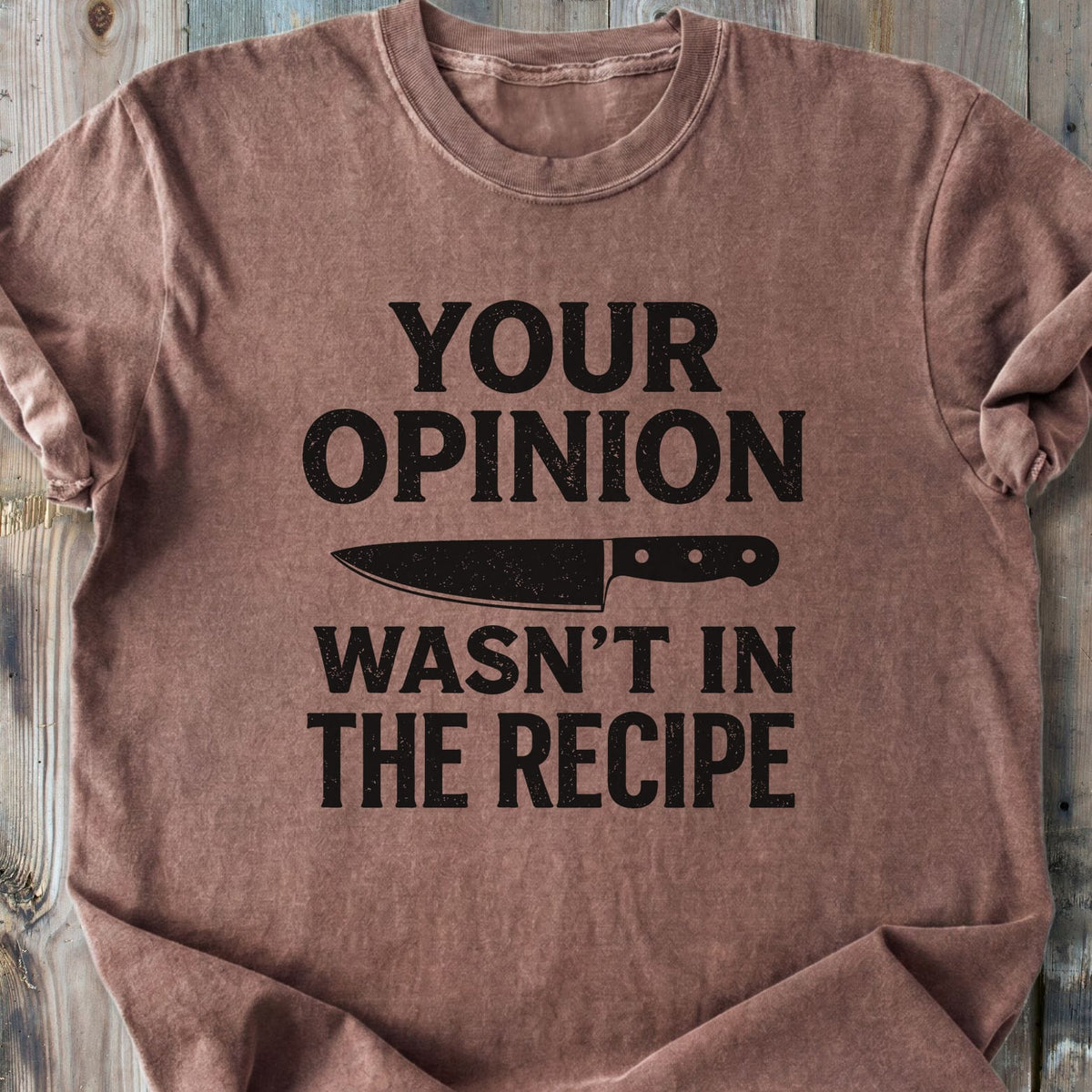 Not In The Recipe - Premium Heavyweight Tee