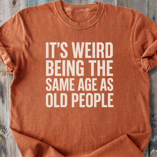 Old People - Premium Heavyweight Tee