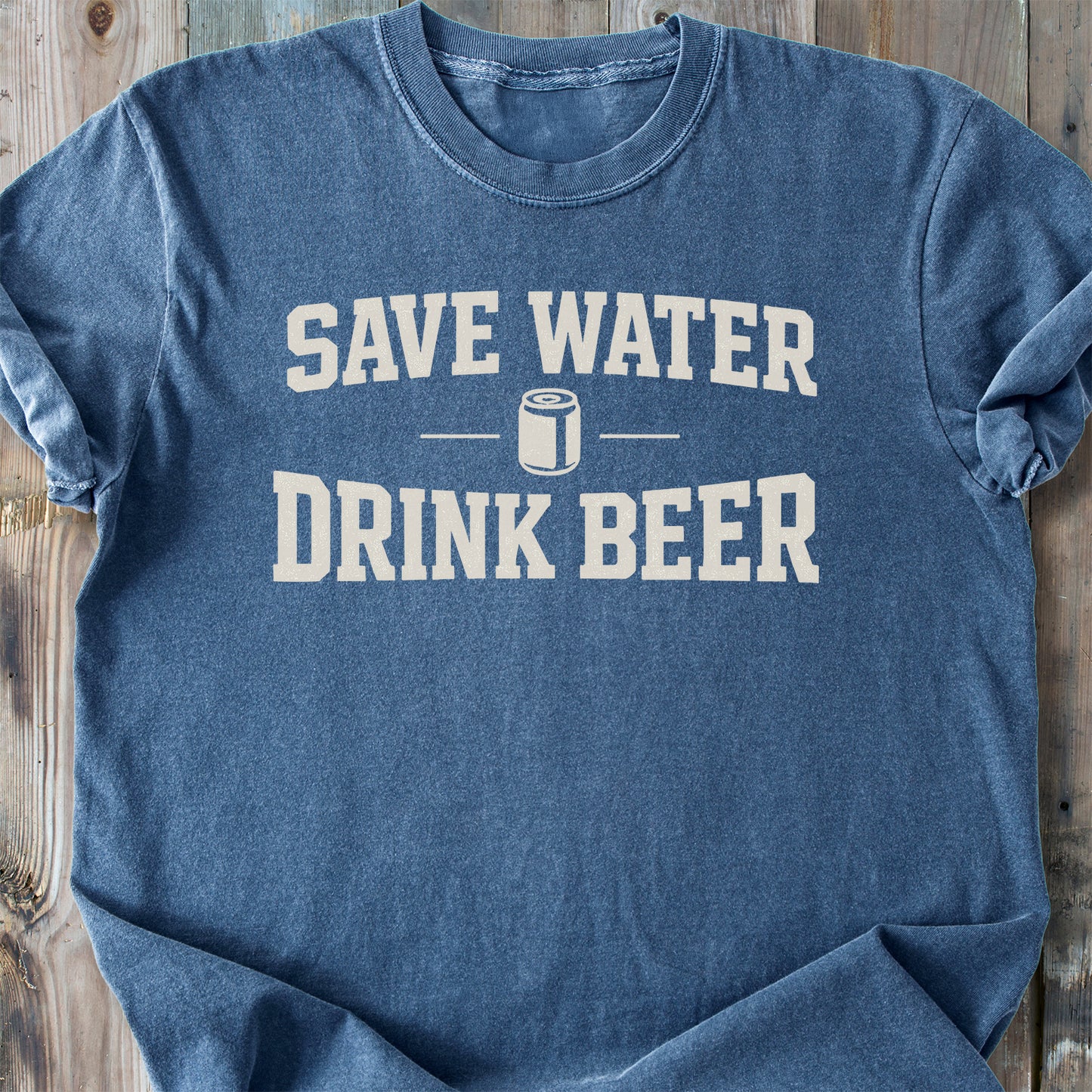 Save Water Drink Beer - Premium Heavyweight Tee