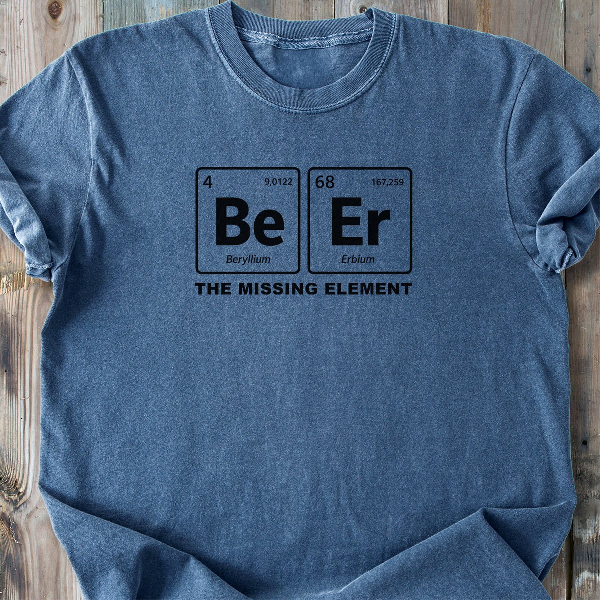 Beer The Missing Element - Premium Heavyweight Tee