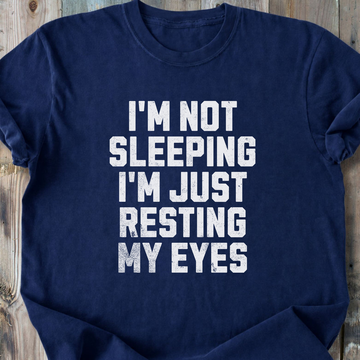 Just Resting My Eyes - Premium Heavyweight Tee
