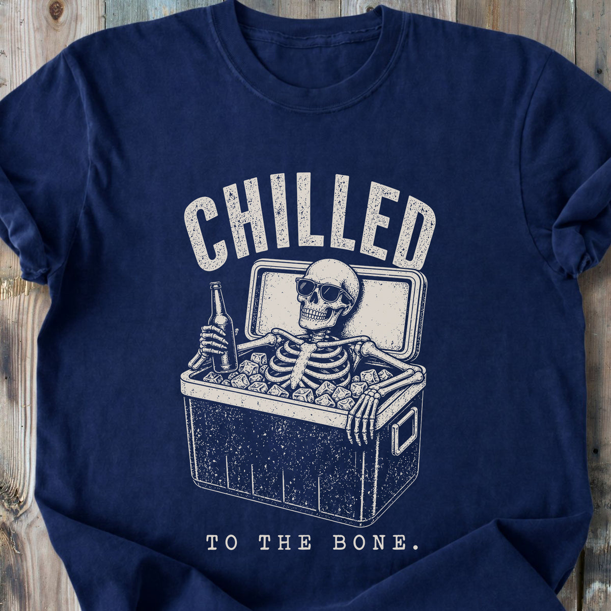 Chilled To The Bone - Premium Heavyweight Tee
