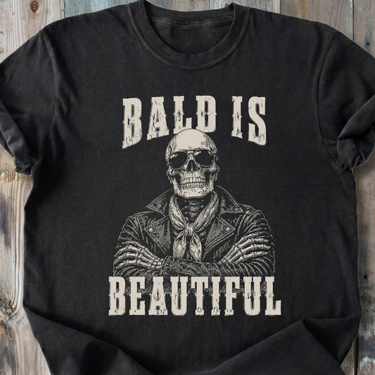 Bald Is Beautiful - Premium Heavyweight Tee