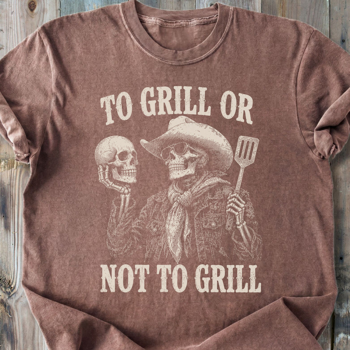 To Grill Or Not To Grill - Premium Heavyweight Tee