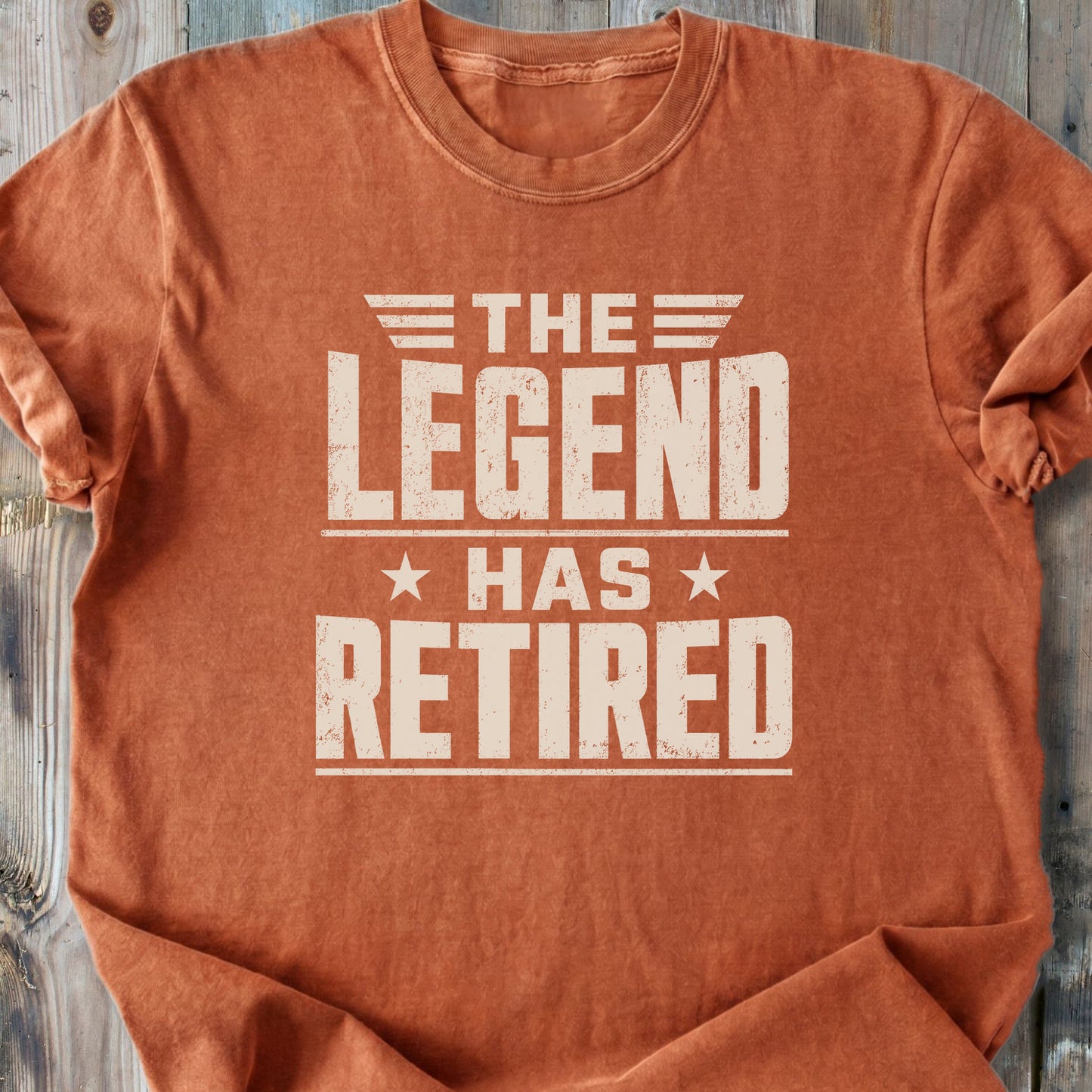 The Legend Has Retired - Premium Heavyweight Tee