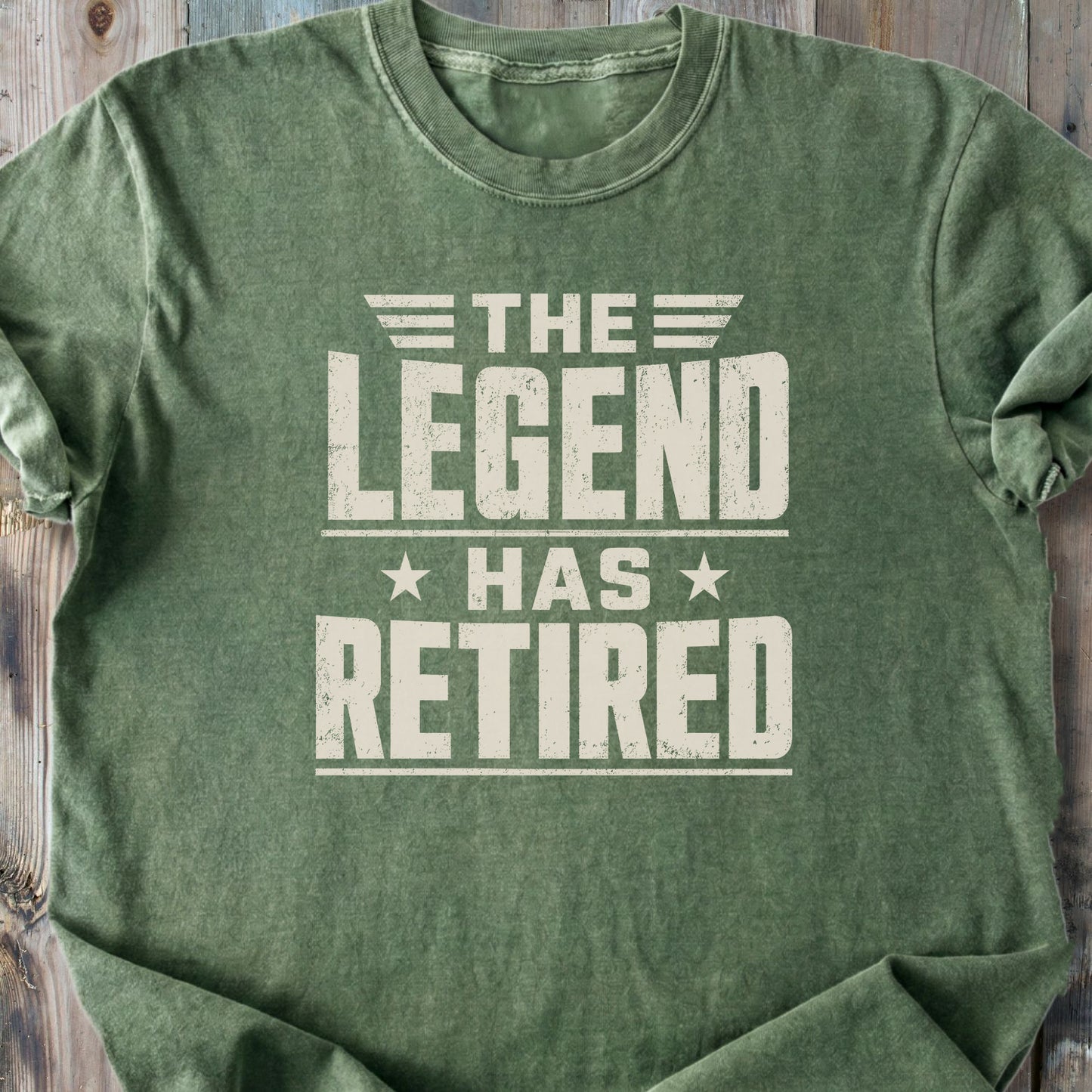 The Legend Has Retired - Premium Heavyweight Tee