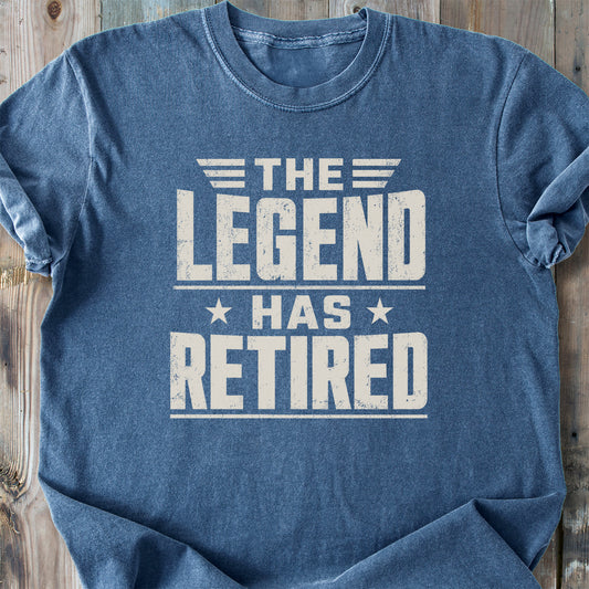 The Legend Has Retired - Premium Heavyweight Tee