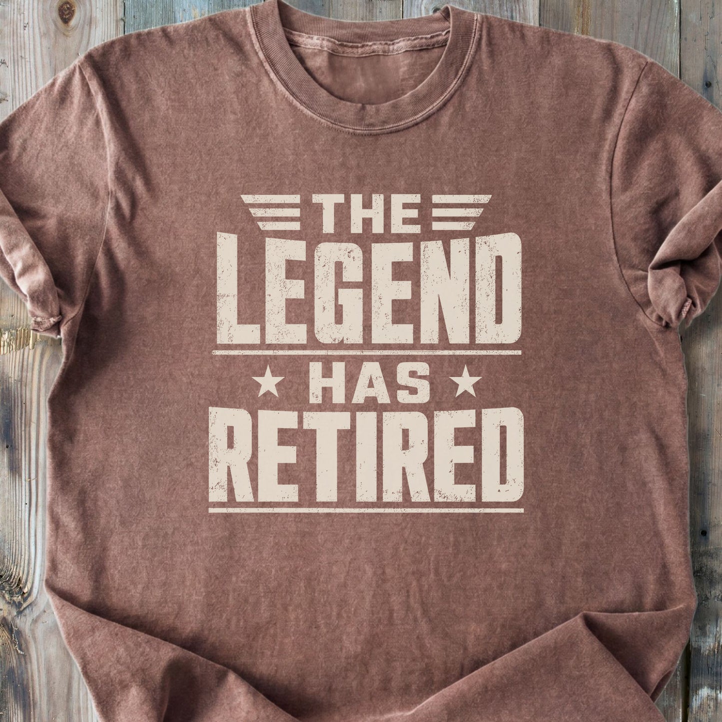The Legend Has Retired - Premium Heavyweight Tee