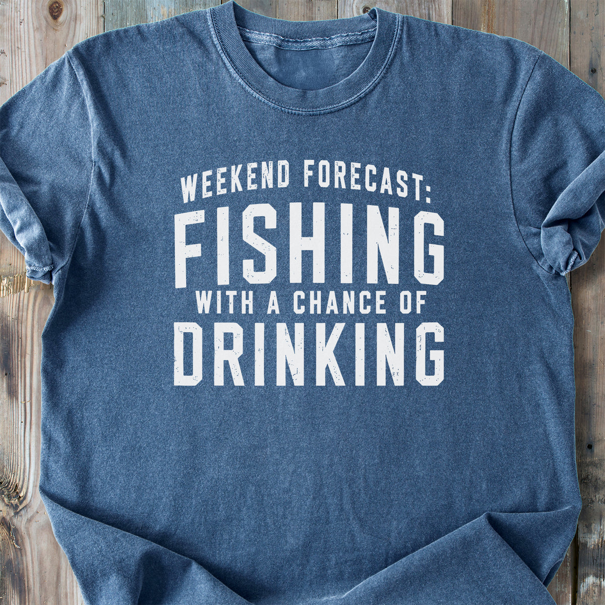 Weekend Forecast Fishing - Premium Heavyweight Tee