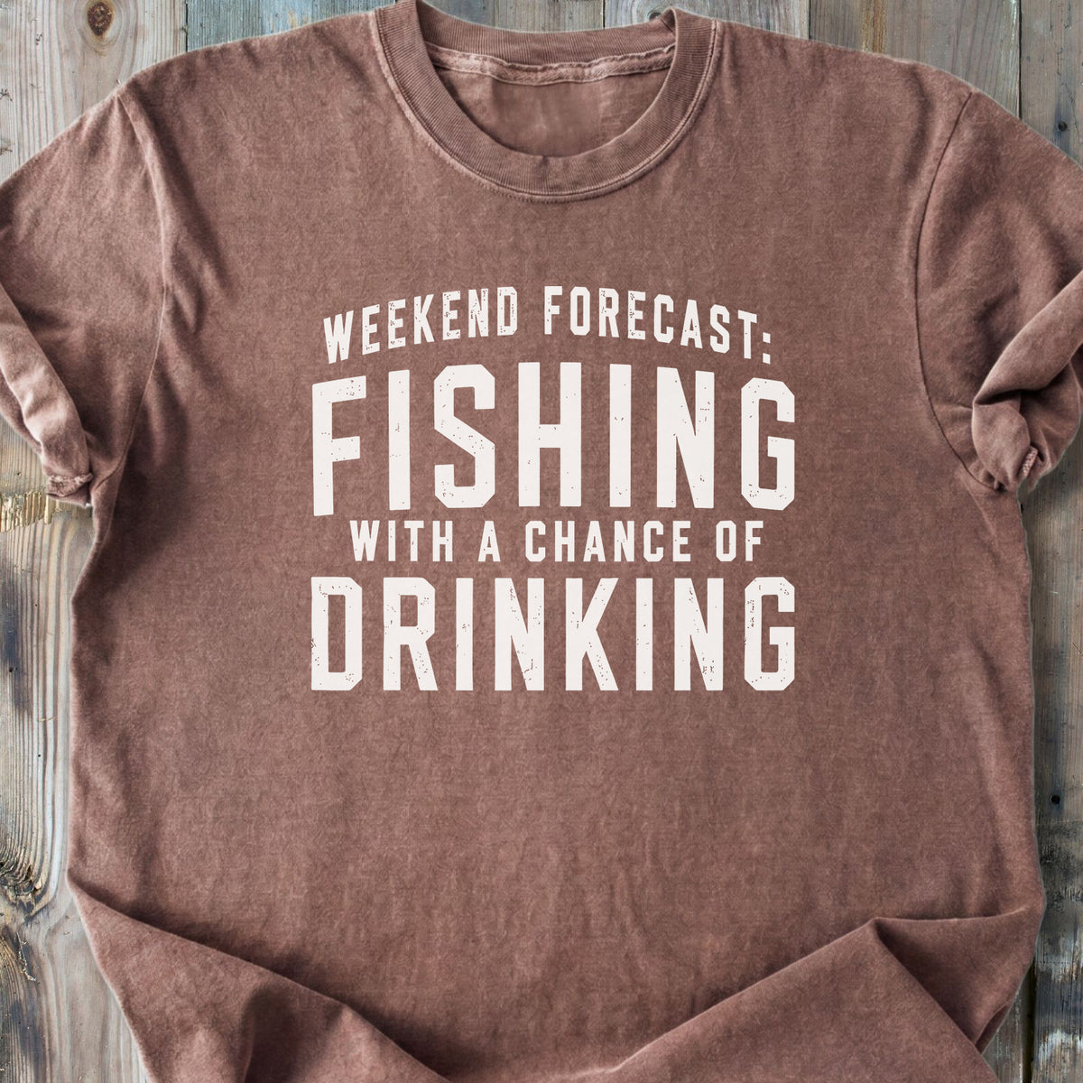 Weekend Forecast Fishing - Premium Heavyweight Tee