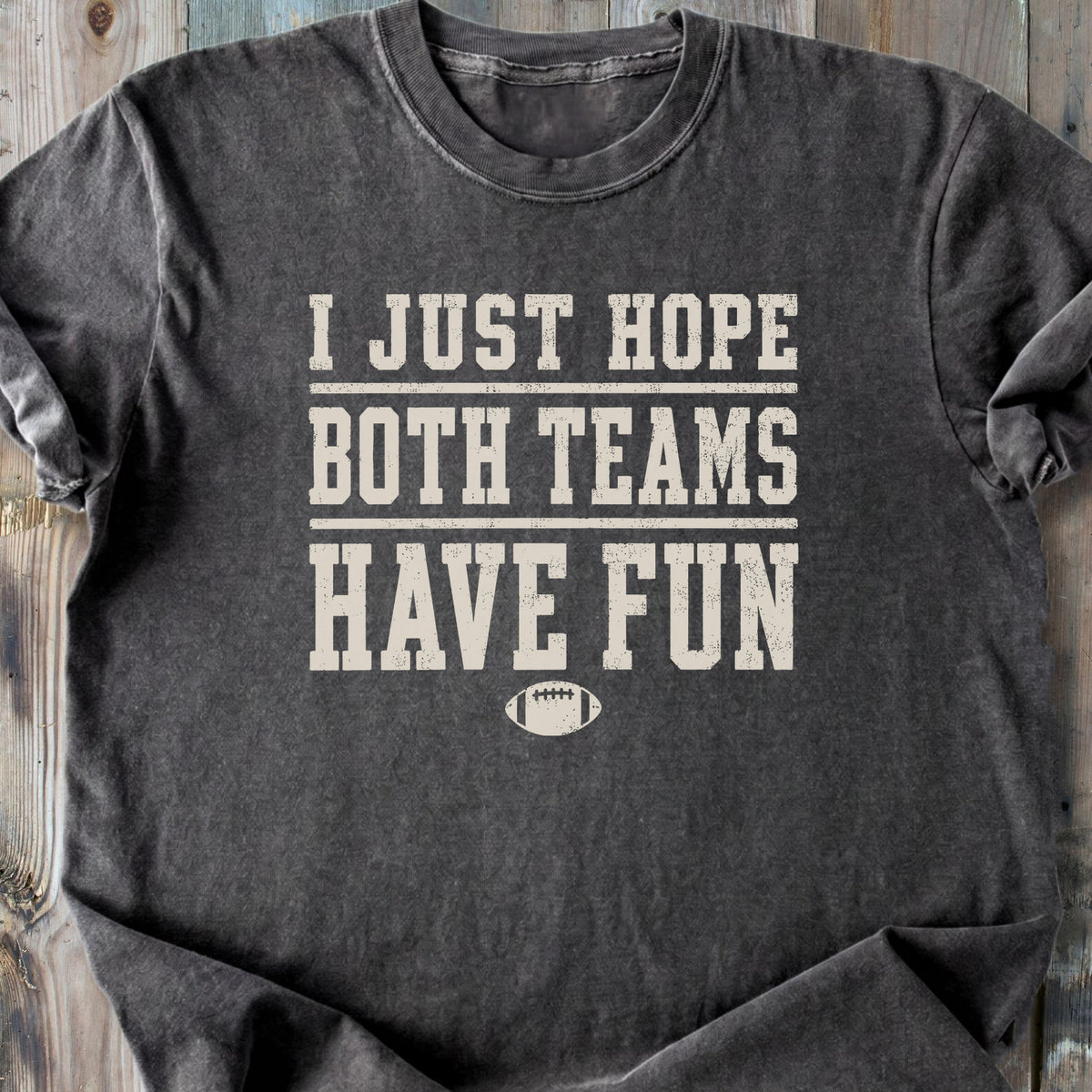 Both Teams Have Fun - Premium Heavyweight Tee