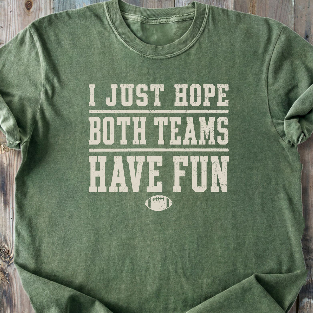 Both Teams Have Fun - Premium Heavyweight Tee