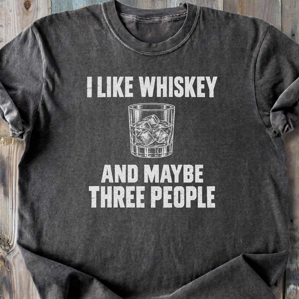 I Like Whiskey - Premium Heavyweight Tee