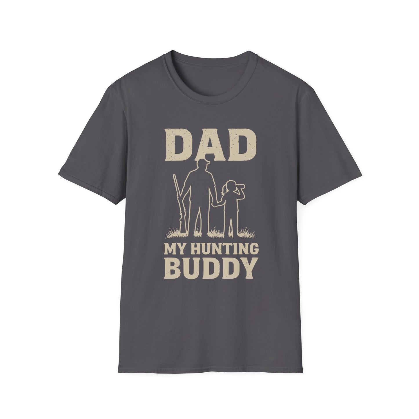 Dad My Hunting Buddy Girl T-Shirt
