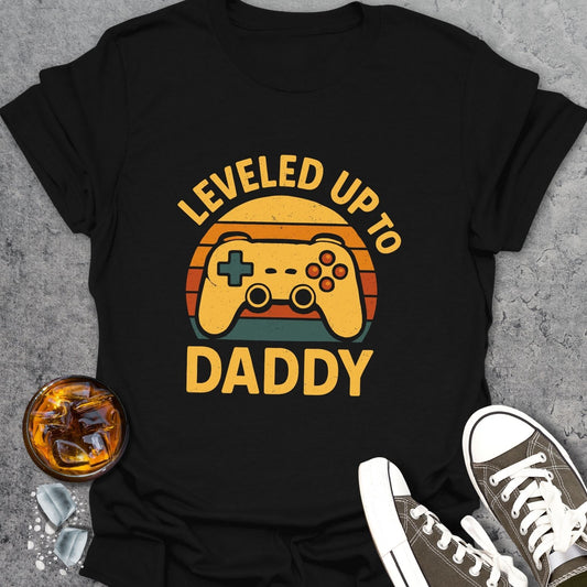 Leveled Up To Daddy T-Shirt