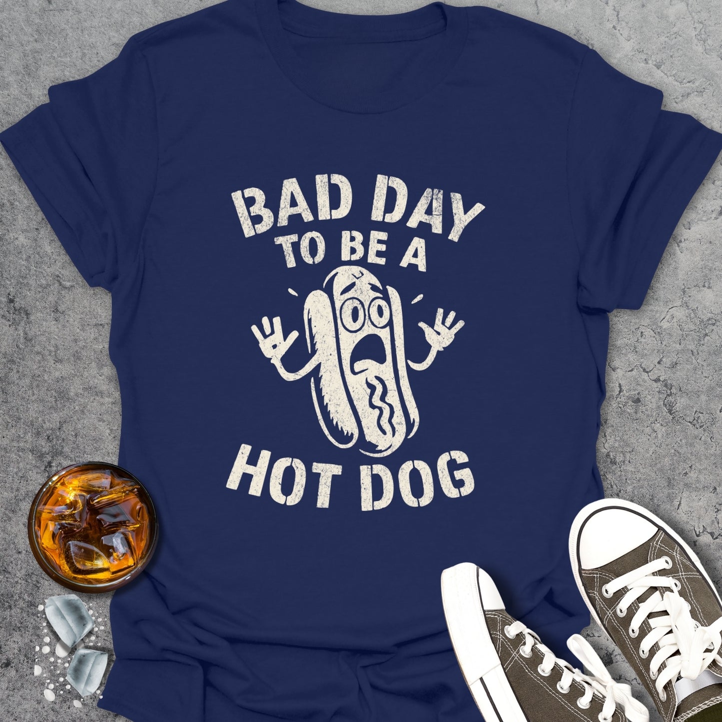 Bad Day To Be A Hot Dog T-Shirt