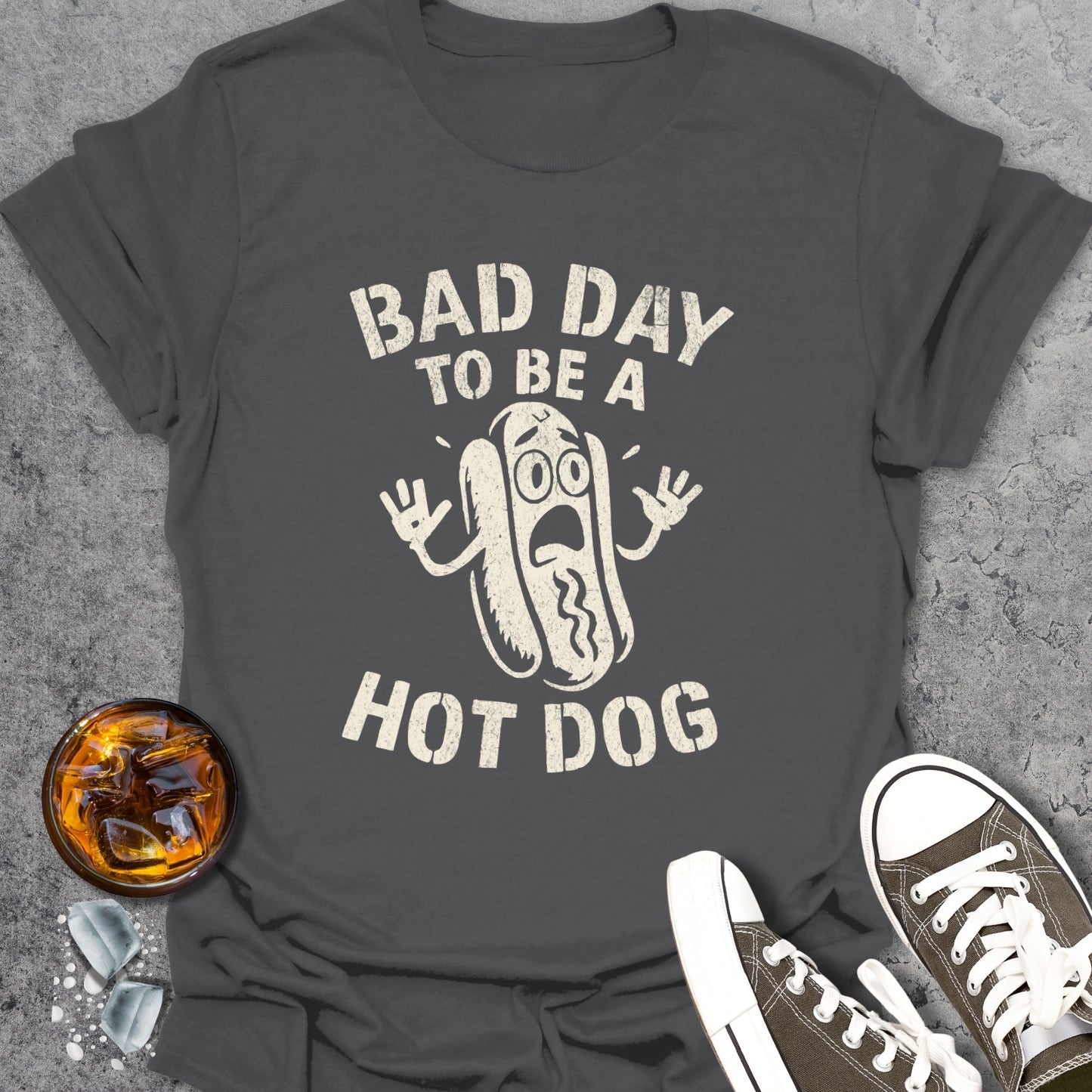 Bad Day To Be A Hot Dog T-Shirt