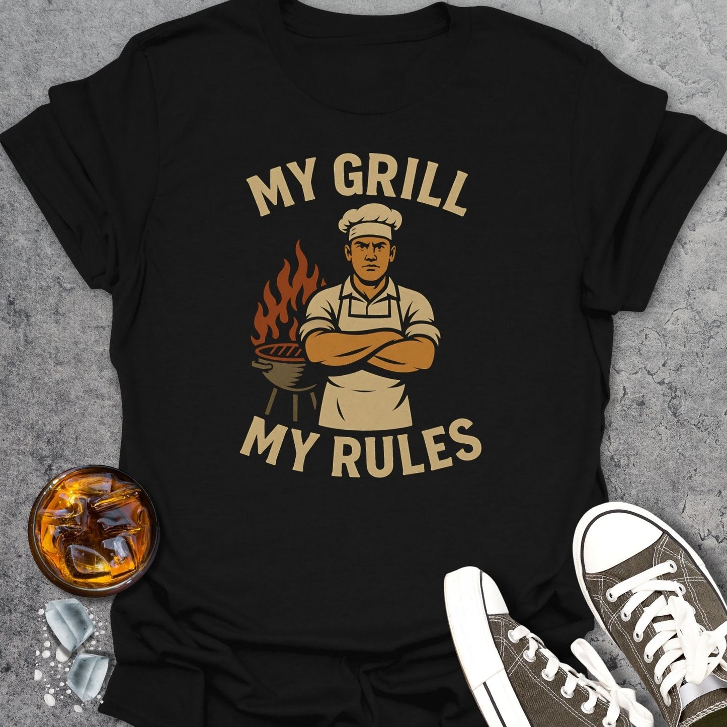 My Grill My Rules Man T-Shirt