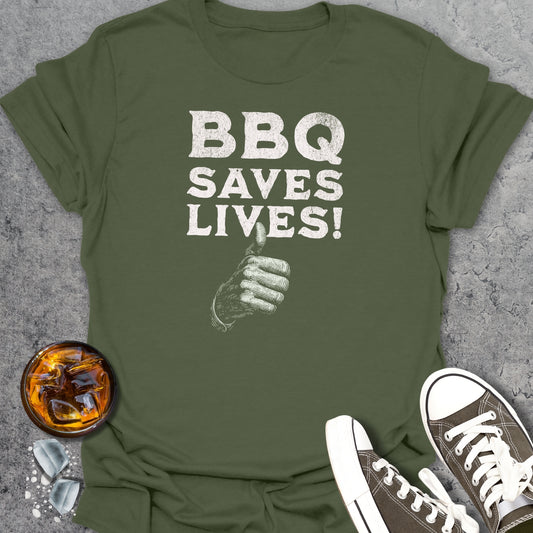BBQ Saves Lifes T-Shirt