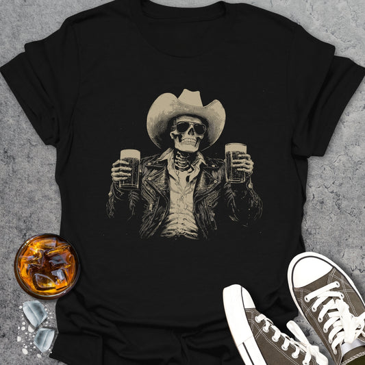 Skeleton Cowboy T-Shirt