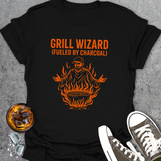 Grill Wizard - Fueled By Charcoal 2 T-Shirt