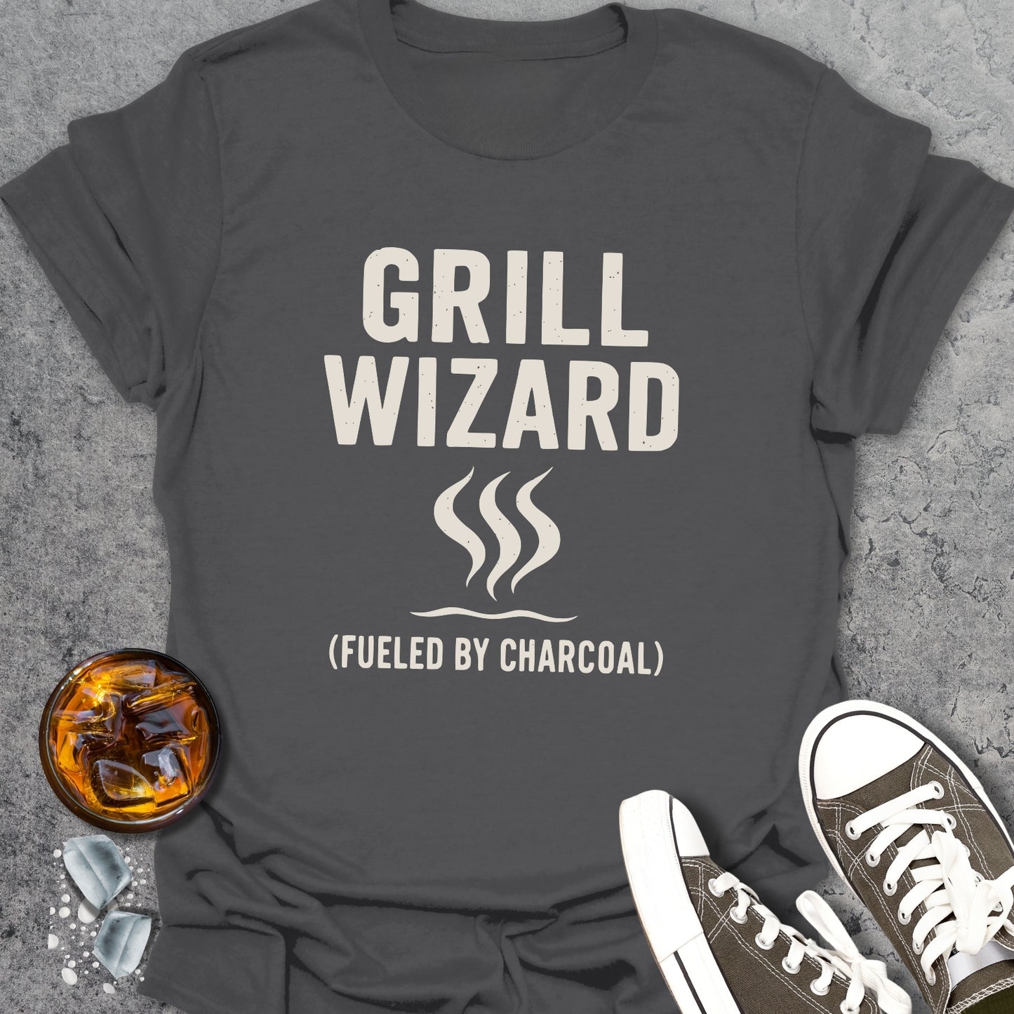 Grill Wizard (Fueled by Charcoal) T-Shirt
