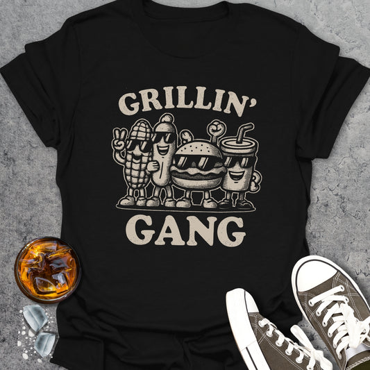 Grillin' Gang Funny T-Shirt