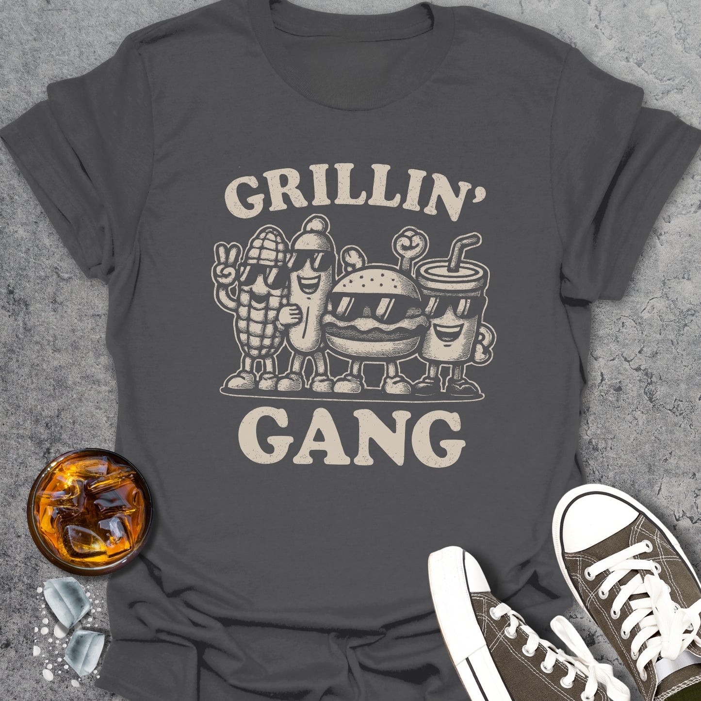 Grillin' Gang Funny T-Shirt
