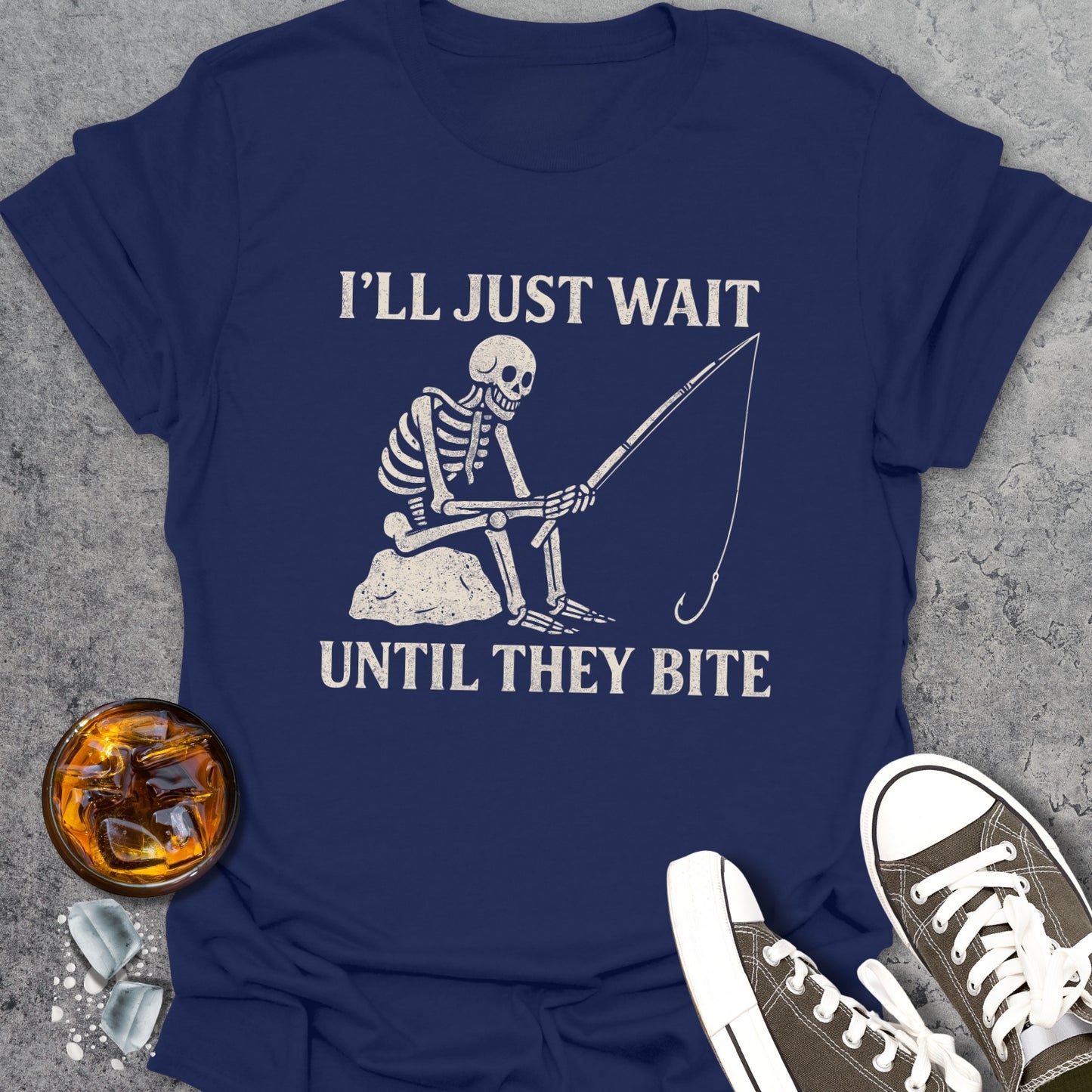 Until They Bite Skeleton T-Shirt