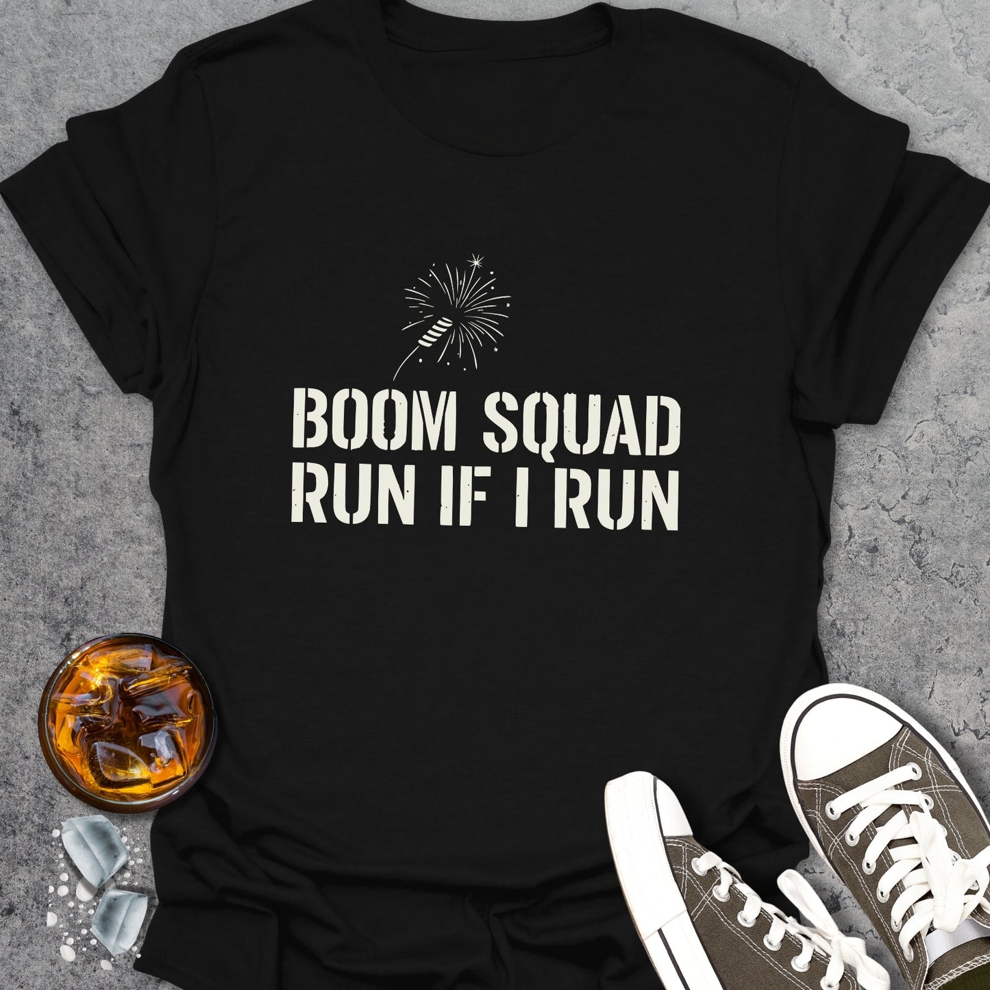 Boom Squad Run If I Run T-Shirt