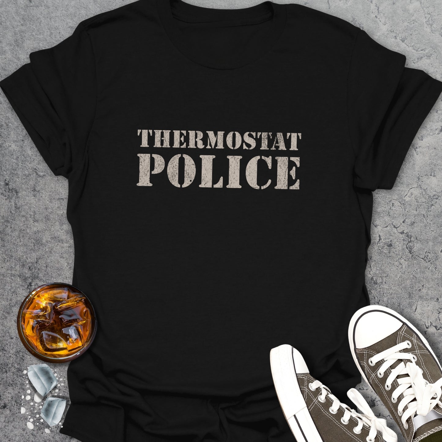 Thermostat Police Dad T-Shirt