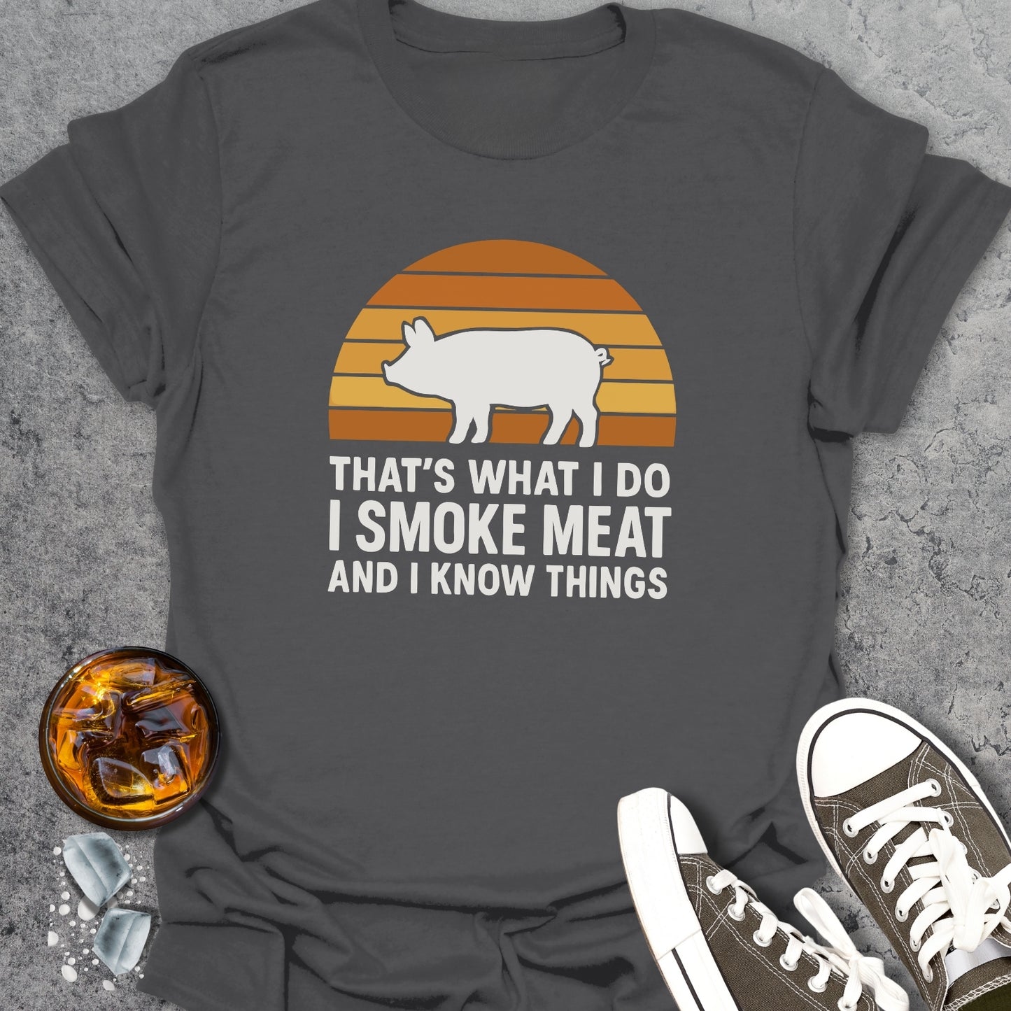 Bold I Smoke Meat T-Shirt