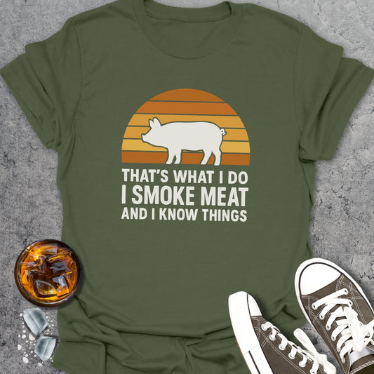Bold I Smoke Meat T-Shirt