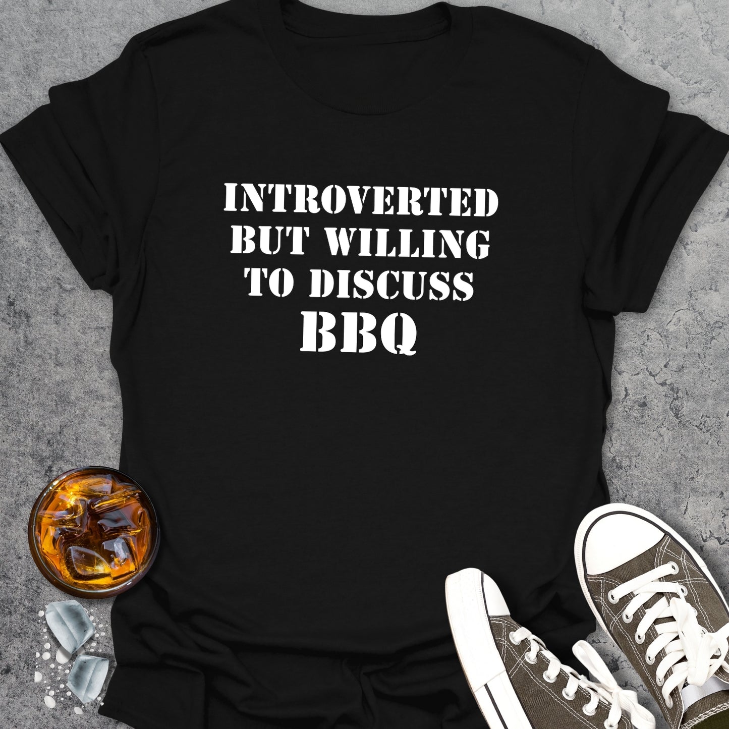 Introverted But Willing To - T-Shirt