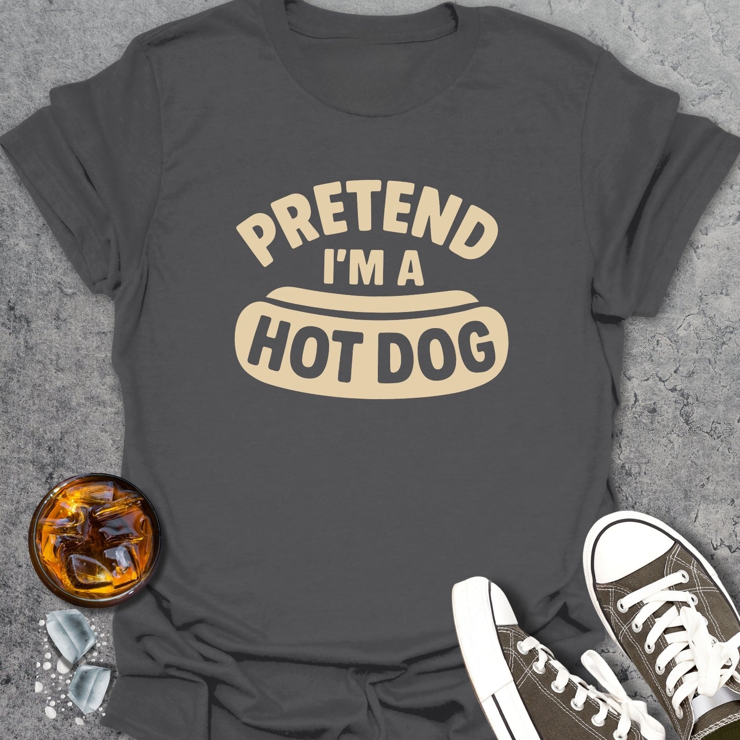 Pretend Hot Dog T-Shirt